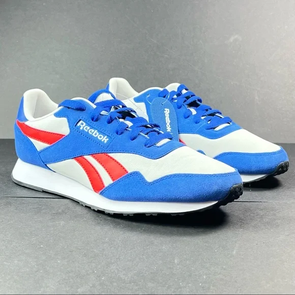 New Reebok Royal Ultra Blue / Red Sneakers - Picture 3 of 13